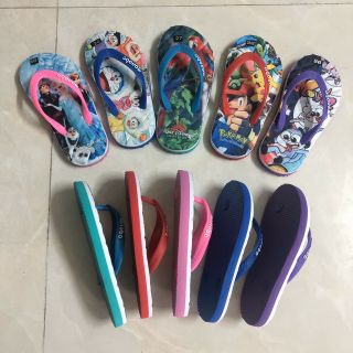 Dép lào in ảnh 3d cho bé