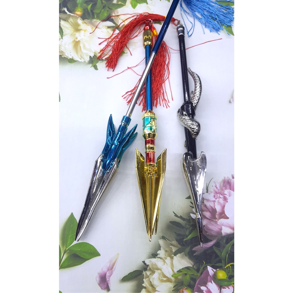 [ Tặng đế ] [ 22cm ] Mô hình hợp kim thương Vương Gỉa Vinh Diệu  - Baystore