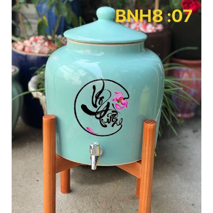 Bình nước sứ Bát Tràng