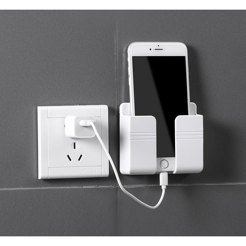 Combo Kệ Dán Tường Để Điện Thoại/ Điều Khiển Thông Minh SD85 Shalla