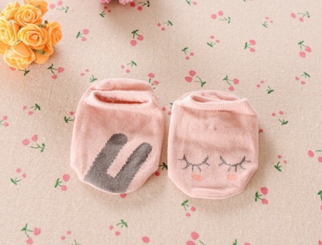 Tất chống trượt cute cho bé Hàn Quốc (chọn mẫu)