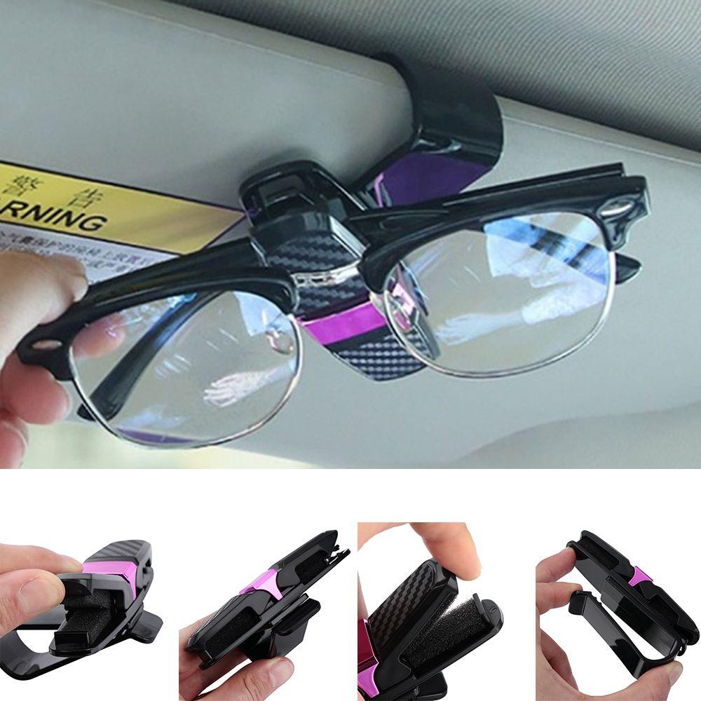 BSUNS Kẹp Giữ Mắt Kính Gắn Tấm Che Nắng Xe Hơi Tiện Lợi Ốp