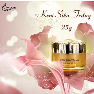Kem siêu trắng linh chi vàng 25g