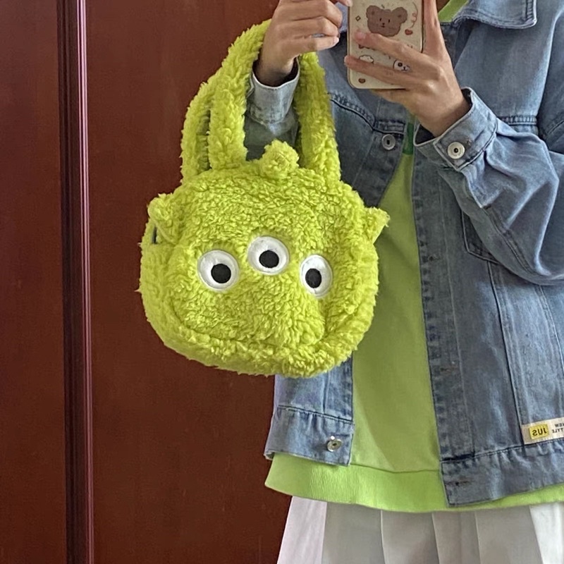 DISNEY HANDBAG-TÚI LÔNG HOẠT HÌNH. KÈM ẢNH FEEDBACK