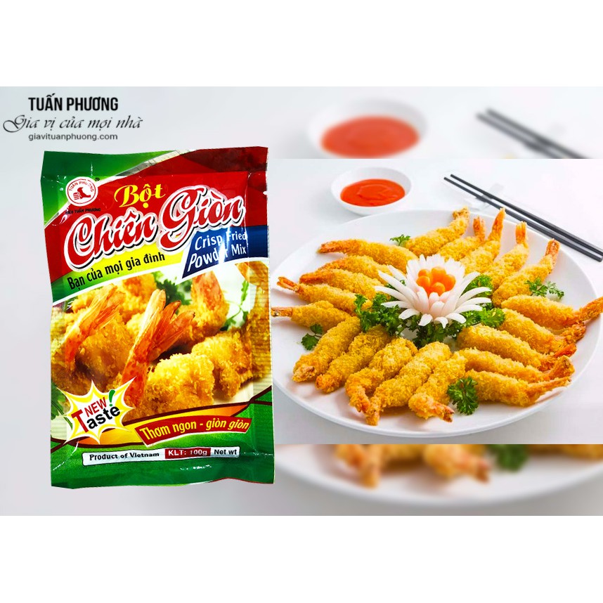 Bột Chiên Giòn Tuấn Phương 100 Gam ( Gói ) | BigBuy360 - bigbuy360.vn