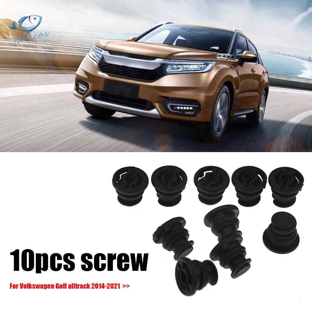 Set 10 Nắp Đậy Cống Thoát Dầu Động Cơ Cho Xe Audi A4L / Q5 VW