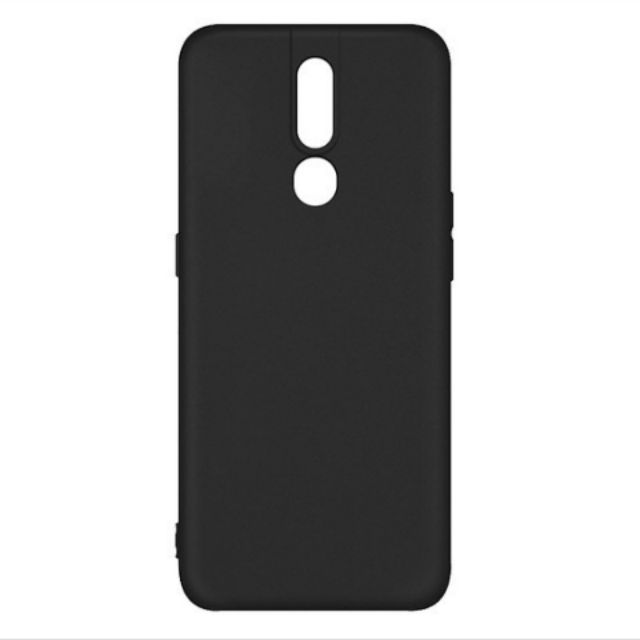 Ốp lưng Ou Case cho oppo F11 pro silicon dẻo màu (đen-xanh)