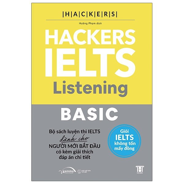 Sách - Combo Hackers Ielts Basic (Bộ 4 Cuốn)