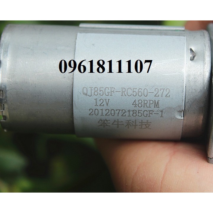 Motor giảm tốc 12V 48 vòng 560