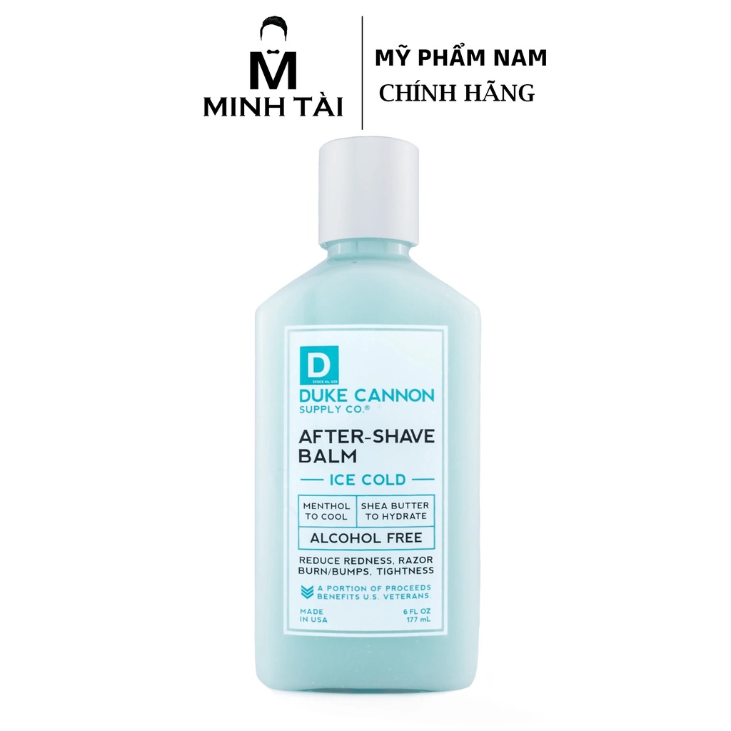Dưỡng Da Sau Khi Cạo Râu DUKE CANNON Cooling After-Shave Balm 177ml