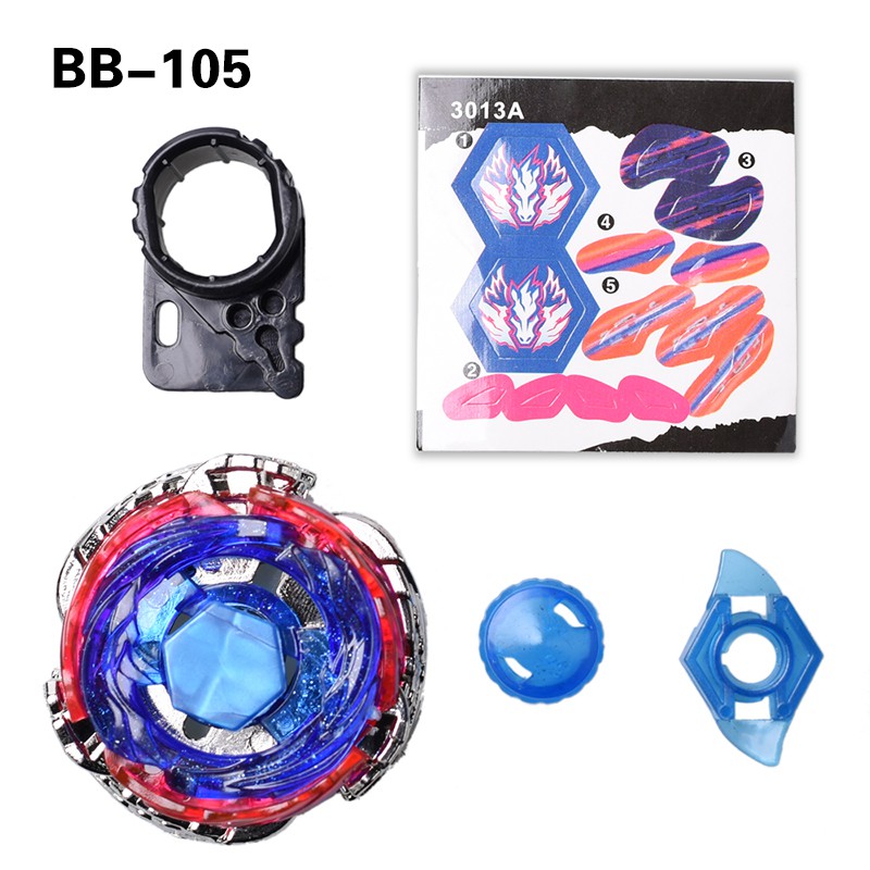 Beyblade Metal Spin Tops 4D BB105 Big Rang Pegasus with Launcher Case Spinning Top Toy Gift for kids