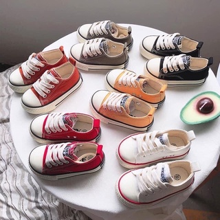 Giầy thể thao phong cách hàn quốc  cho bé có dây luộc quai vải đế mềm mẫu hot freeship cho bé trai, bé gái 6001