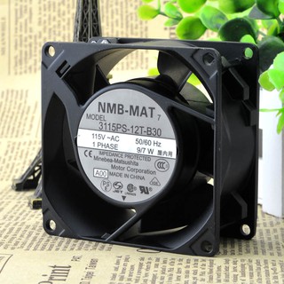 Quạt Tản Nhiệt Cho Máy Tính Công Nghiệp Nmb 3115ps-12t-b30 115v 8038
