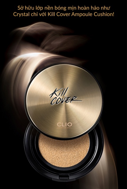 [Phiên Bản Nội Địa Hàn] Phấn Nước “Căng Bóng” CLIO Kill COVER AMPOULE CUSHION SPF 50+ PA+++ | BigBuy360 - bigbuy360.vn