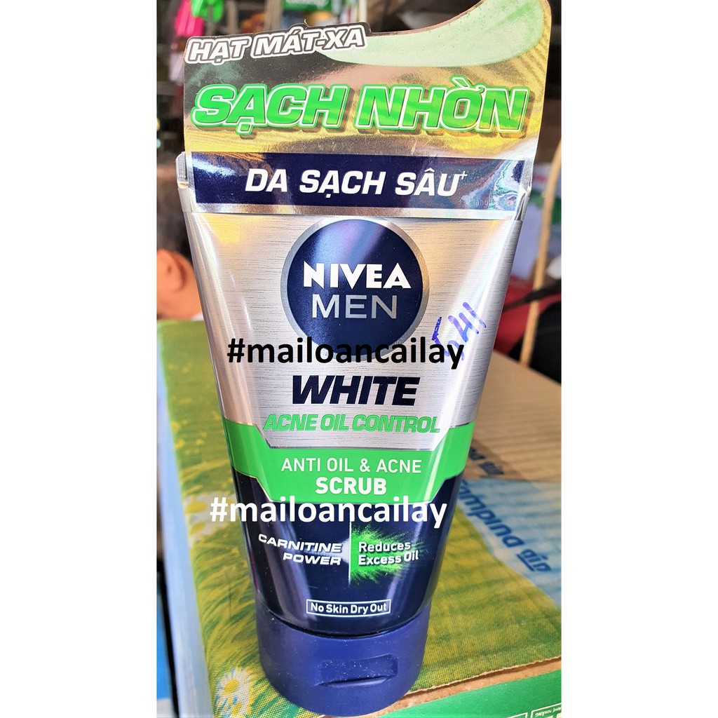 Sữa Rửa Mặt Nivea Men 100g mẫu mới