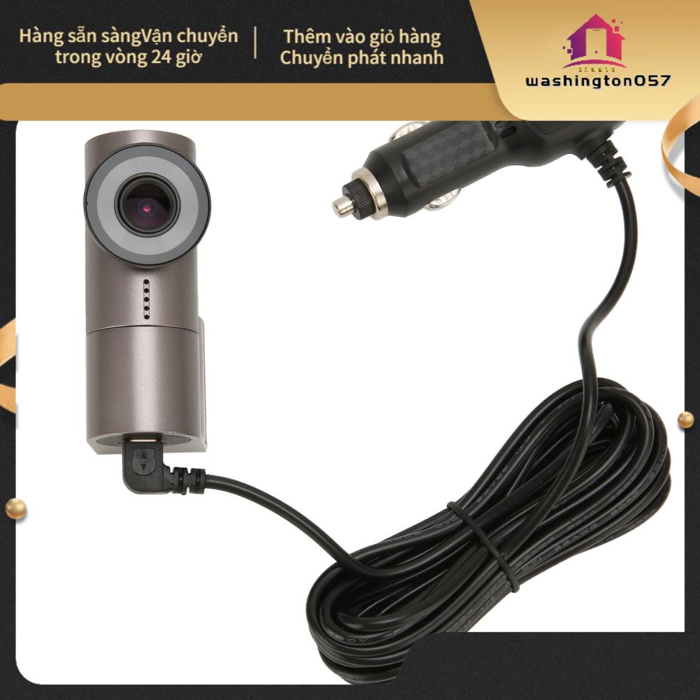 Washington057 Car Dash Cam Điện thoại kết nối Tầm nhìn ban đêm G Cảm biến Vòng lặp Ghi âm hình Lái xe