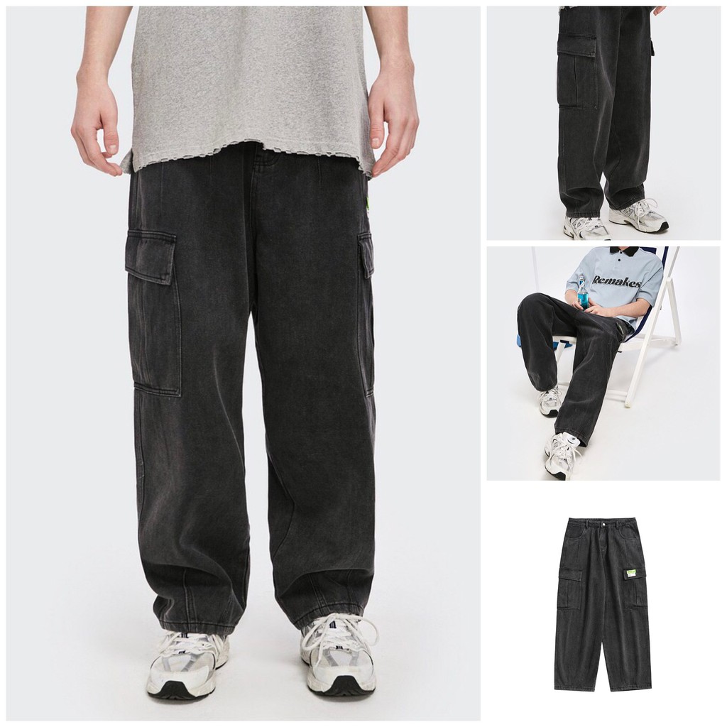 [Mã SRBACK010912 hoàn 20K xu đơn 50K] QUẦN DÀI JEANS UNISEX NO AGAIN JEANS PANTS INF SS21-3579