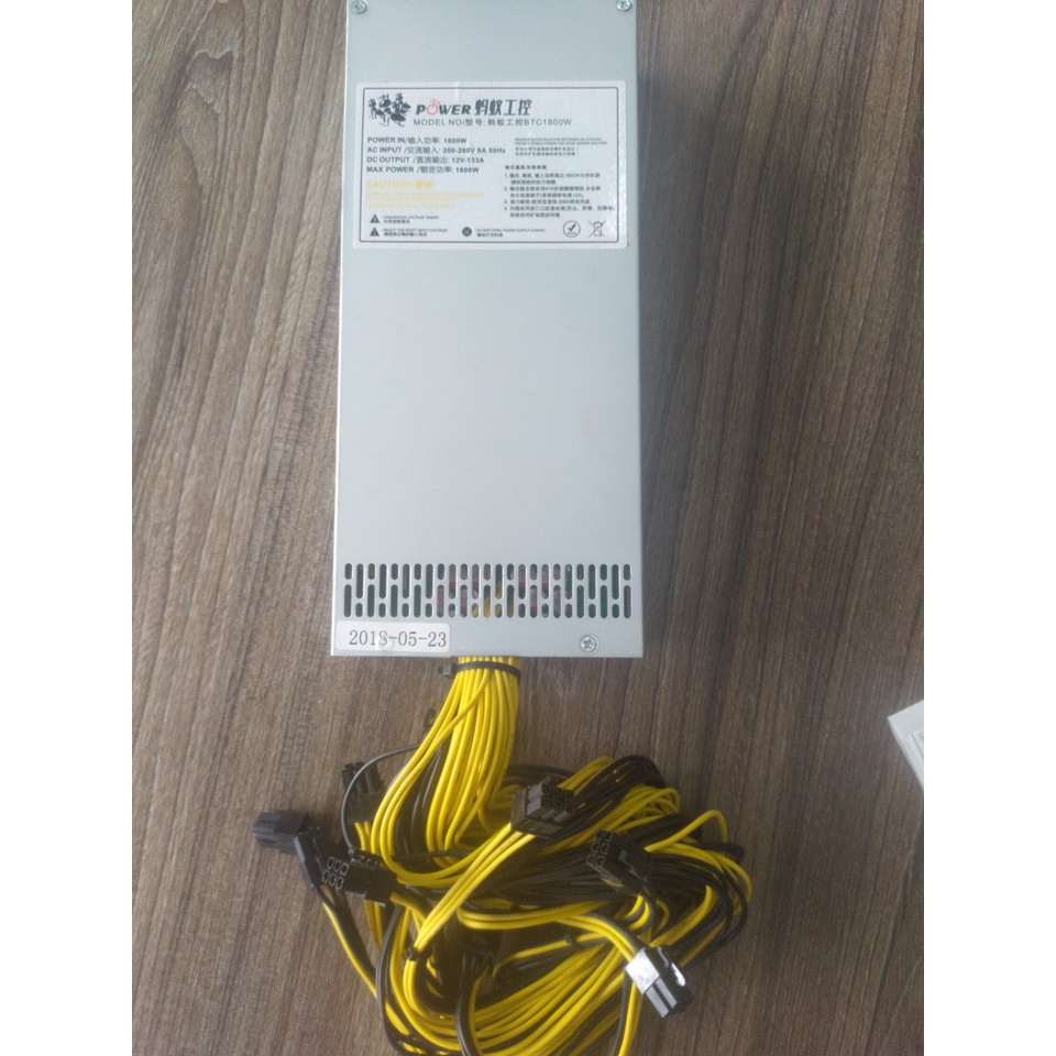 Nguồn trâu cày BTC 1800W, new