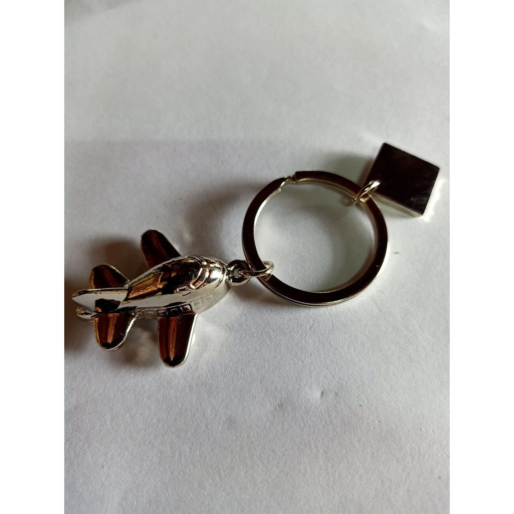 Móc khóa Inox, móc khóa máy bay