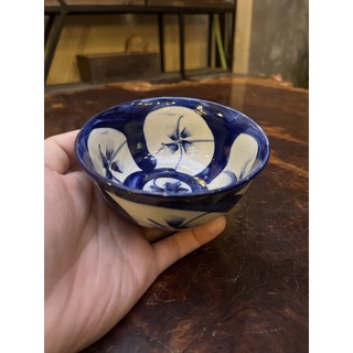 Chén mai xanh kiểu chén xưa mộc mạc