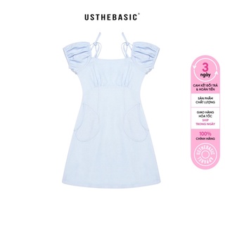 Usthebasic - Đầm Cupid Lace-Back Mini Dress