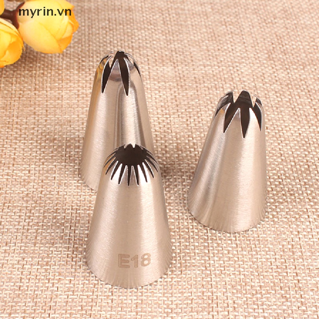 Bộ 3 Đuôi Bắt Bông Kem Trang Trí Bánh