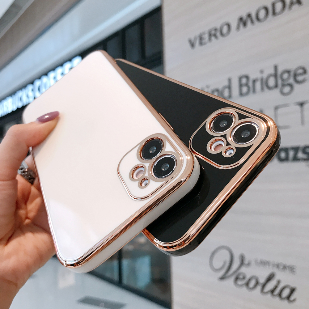 Ốp điện thoại TPU mềm trong suốt thích hợp cho Iphone 12 11 Pro Max Mini X Xr Xs Max 7 8 Plus Se 2020