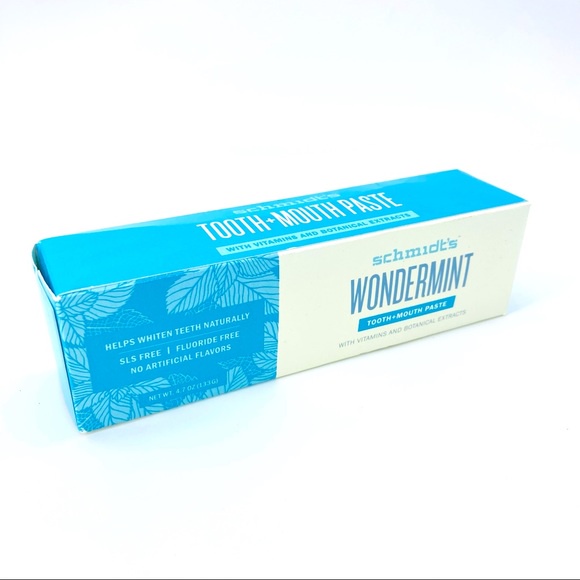 [Răng Miệng] Kem Đánh Răng Hữu Cơ Schmidth's Wondermint 133Gr