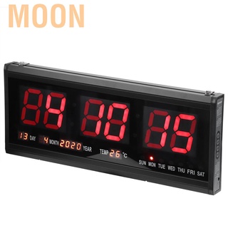 [Ready Stock]Đồng hồ LED điện tử treo tường hiện đại