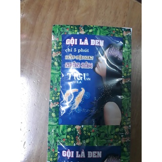 Gói Dầu Gội Đen Tóc Nhân Sâm (Gội Là Đen)