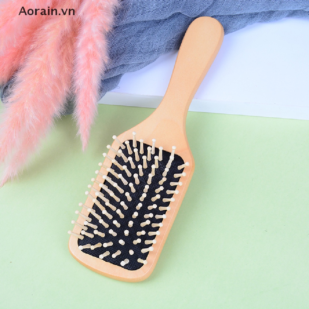 (Hàng Mới Về) Lược Chải Tóc Mát Xa Da Đầu Chống Tĩnh Điện Với Tay C