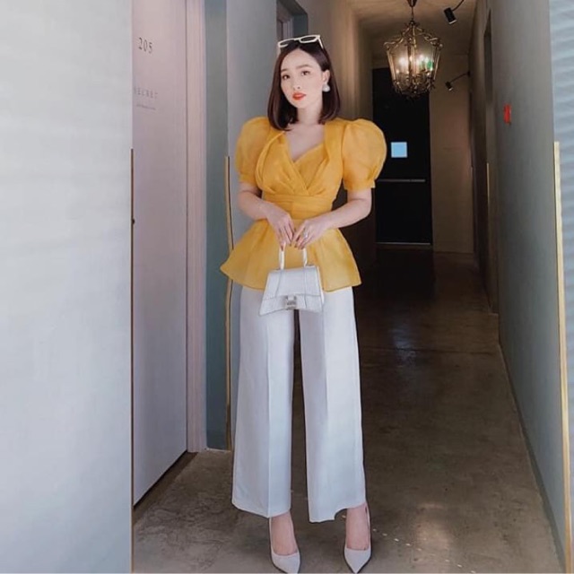 SET ÁO TAY PHỒNG + QUẦN SUÔNG