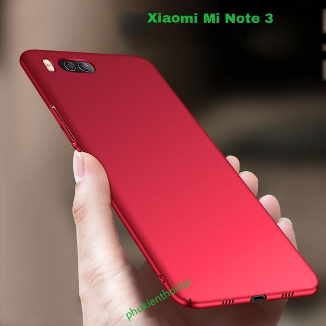 Xiaomi Mi Note 3 ốp lưng nhựa mỏng cao cấp