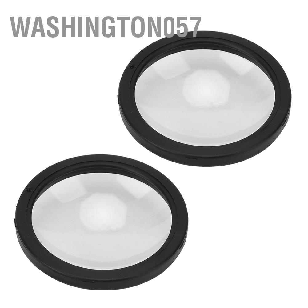 Washington057 2PCS Acrylic Waterproof Dustproof Anti-oil Protective Lens Cover for GoPro Max Sports Cameras