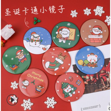 Gương mini hình giáng sinh, noel