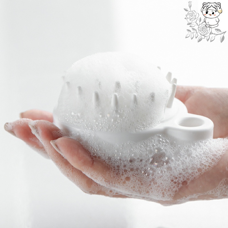 Lược Gội Đầu Massage Gai Silicon