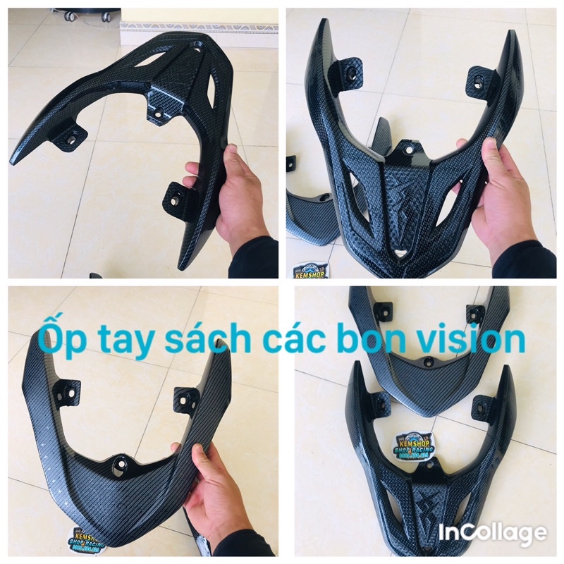 Ốp Tay Sách Các Bon Vision 2014-2021 Hàng Cao Cấp