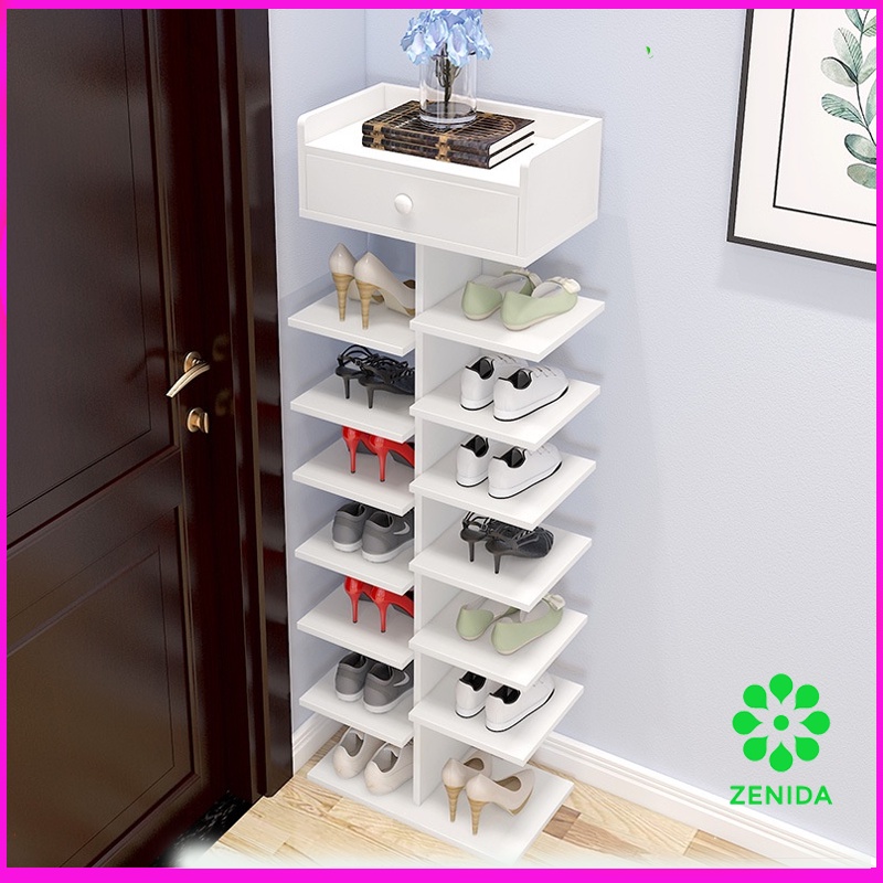 Kệ Giày Gỗ FREESHIP Kệ Để Giày Dép 7 tầng Hình Cây Cực Tiện Ích Zenida