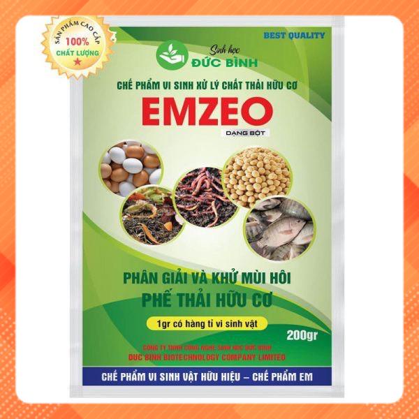 Men Vi Sinh Emzeo Khử Mùi Hôi Phân Cá, Ủ Đậu Tương Và Rác Thải Sinh Hoạt Gói 200 Gram