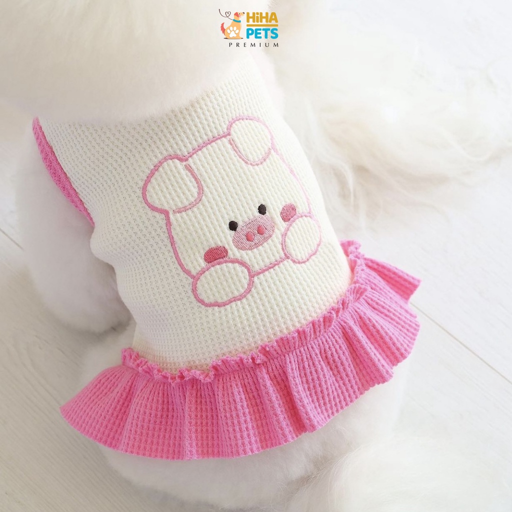 Quần Áo Cho Chó Mèo Mùa Hè Quần Áo Thú Cưng Cao Cấp Hàn Quốc Hiha Pets.