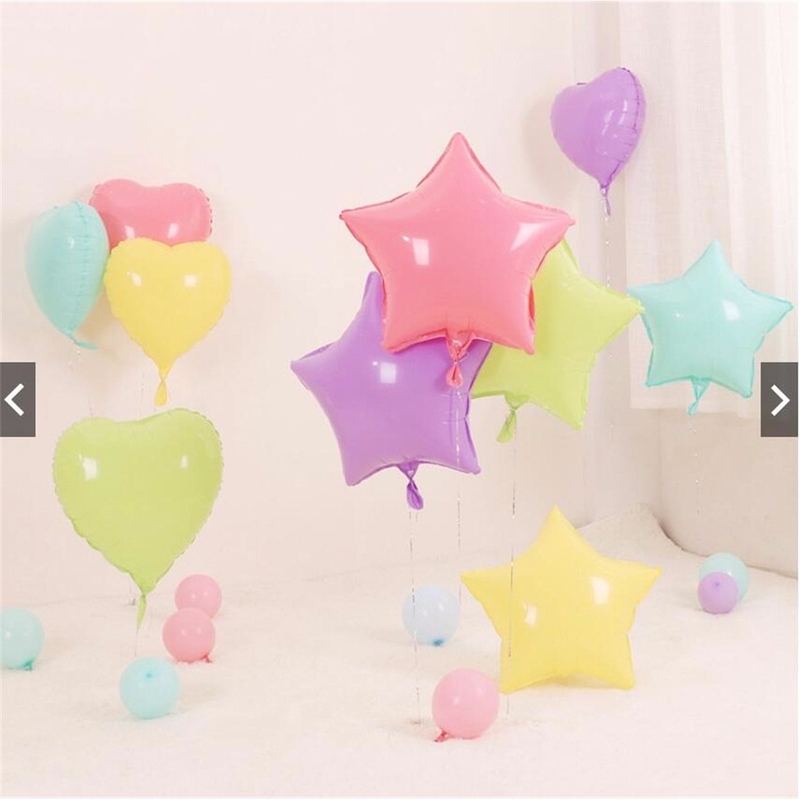 5 Bong bóng bay màu sắc ngọt ngào 18 inch trang trí tiệc