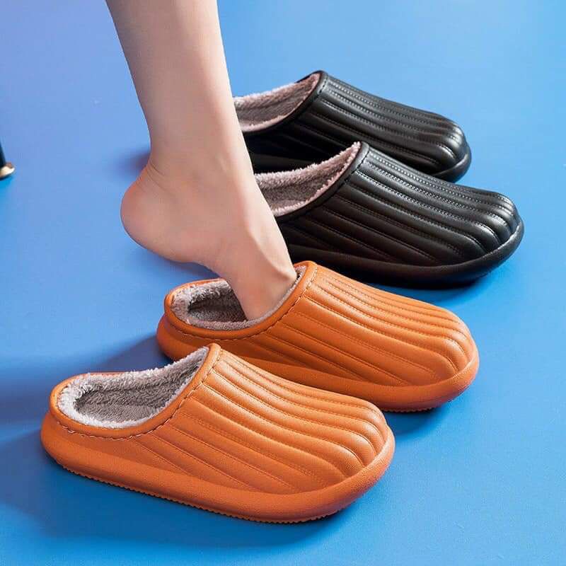 Dép bông lót lông cừu,Sục lót lông chống thấm nước siêu ấm, chống trơn , trượt.