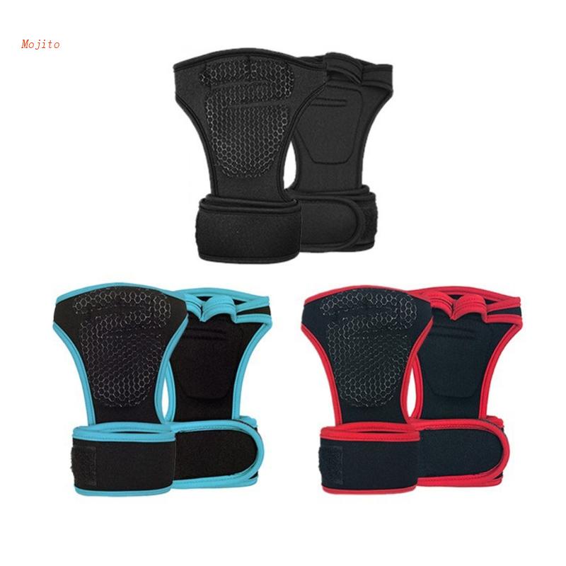 Găng Tay Kèm Đai Quấn Bảo Vệ Cổ Tay Hỗ Trợ Nâng Tạ / Tập Gym / Thể Hình