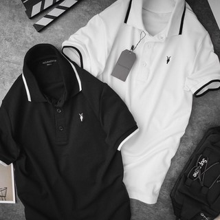 Áo thun POLO ALL SAINTS hàng xuất châu âu rớt công, dày dặn, mịn