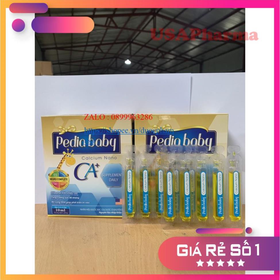 Siro Pedia baby calcium nano bổ xung canxi cho bé