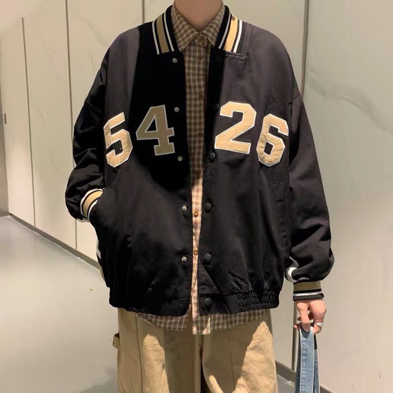 Áo khoác bomber dù 5426 nam nữ form rộng Unisex 2 lớp Chống Nắng Siêu Hot ulzzang Jacket Bomber Guvia