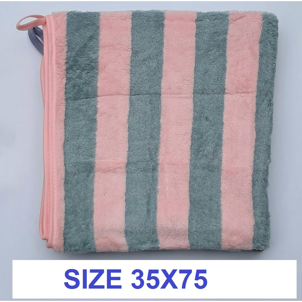 5 cái Khăn tắm mềm mịn size 35x75 dùng được cho trẻ nhỏ
