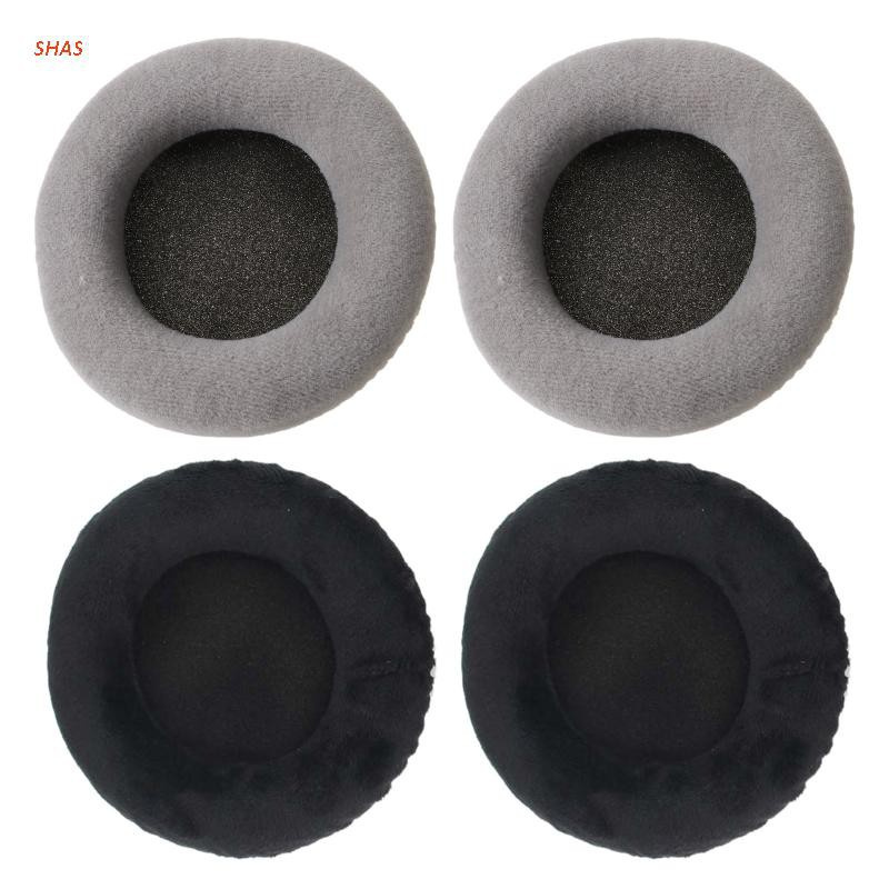 Set 2 Đệm Tai Nghe Thay Thế Bằng Xốp Nhung Mềm Cho Beyerdynamic Dt990 Dt880 Dt770