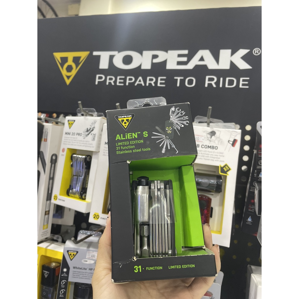 Bộ lục giác mini Tool TOPEAK Alien S (31 Chức Năng) (TT2578)