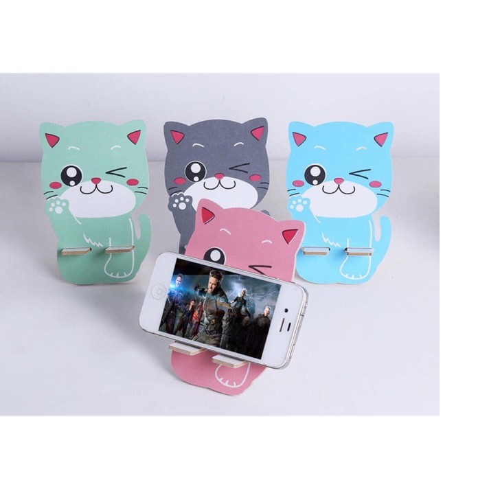 Combo giá đỡ hình thú dễ thương và thú cắn cáp